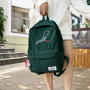 38# Travel Backpack School Bags For Teenage Girls New Men And Women Student Bag Korean Travel Backpack Wild Waterproof Backpack
38# Travel Backpack School Bags For Teenage Girls New Men And Women Student Bag Korean Travel Backpack Wild Waterproof Backpack
