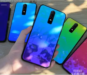 For Oneplus 6 Premium Gradient Aurora Tempered Glass Hard Back Phone Cover For Oneplus 6 Ultra Thin Smooth Soft Bumper Slim Case
For Oneplus 6 Premium Gradient Aurora Tempered Glass Hard Back Phone Cover For Oneplus 6 Ultra Thin Smooth Soft Bumper Slim Case