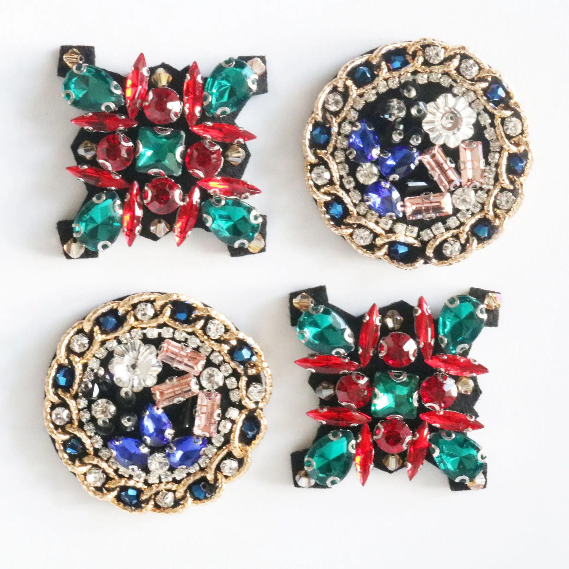 2pcs 4pcs Square Round Beaded Creative Decorative Clothing 3D Nail bead Patches at Coat Dress Pants Accessories
2pcs 4pcs Square Round Beaded Creative Decorative Clothing 3D Nail bead Patches at Coat Dress Pants Accessories