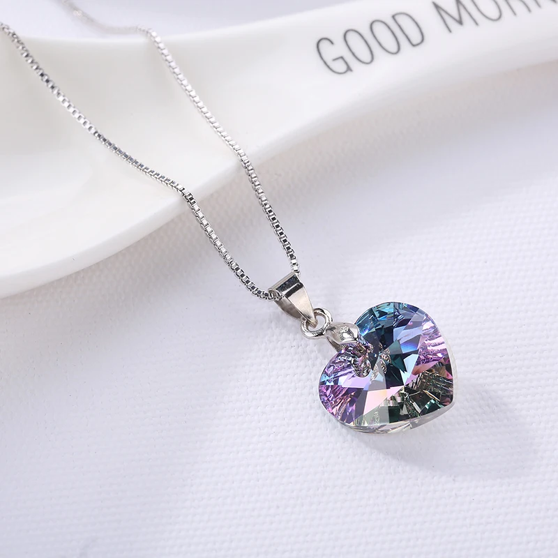 Ms Betti New Arrival heart pendant necklace cystal from Swarovski heart bridal jewelry for woman fashion 2018 wedding party gift
Ms Betti New Arrival heart pendant necklace cystal from Swarovski heart bridal jewelry for woman fashion 2018 wedding party gift