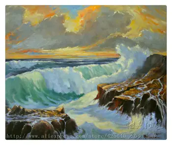 ocean waves crashing oil painting Impression Seascape Oil painting seaside on canvas hight Quality Hand-painted Painting 3
ocean waves crashing oil painting Impression Seascape Oil painting seaside on canvas hight Quality Hand-painted Painting 3