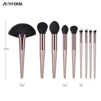 9pcs/kits Champagne Wood Handle Cosmetic Makeup Brushes Set Large Fan Shape Powder Brush Foundation Kit for Face Make Up Beauty
9pcs/kits Champagne Wood Handle Cosmetic Makeup Brushes Set Large Fan Shape Powder Brush Foundation Kit for Face Make Up Beauty