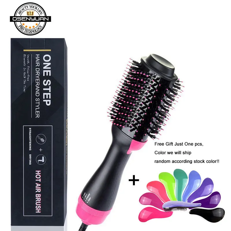 Big Stock! 1000W Professional Hair Dryer Brush 2 In 1 Hair Straightener Curler Comb Electric Blow Dryer Comb Hair Roller
Big Stock! 1000W Professional Hair Dryer Brush 2 In 1 Hair Straightener Curler Comb Electric Blow Dryer Comb Hair Roller