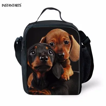 INSTANTARTS Cute Dog Dachshund Children Lunch Bag Printed Portable Picnic Bag Boys Girls Thermal Lunchbox Cooler Insulated Bags
INSTANTARTS Cute Dog Dachshund Children Lunch Bag Printed Portable Picnic Bag Boys Girls Thermal Lunchbox Cooler Insulated Bags