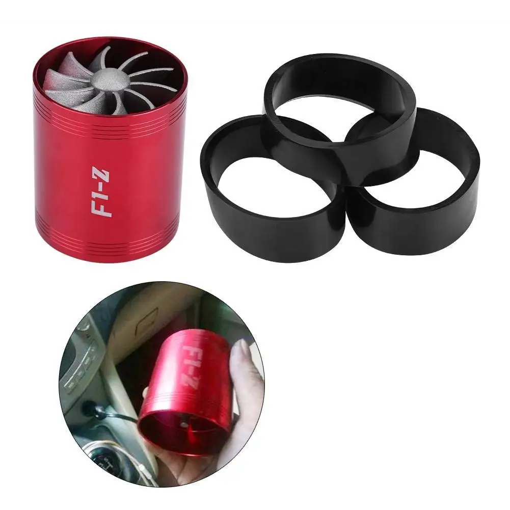Universal Car Air Intake Turbonator Turbine Turbo Single Propeller Gas Fuel Saver Fan Supercharger For Inlet Pipe Size 5.5-6.4cm
Universal Car Air Intake Turbonator Turbine Turbo Single Propeller Gas Fuel Saver Fan Supercharger For Inlet Pipe Size 5.5-6.4cm