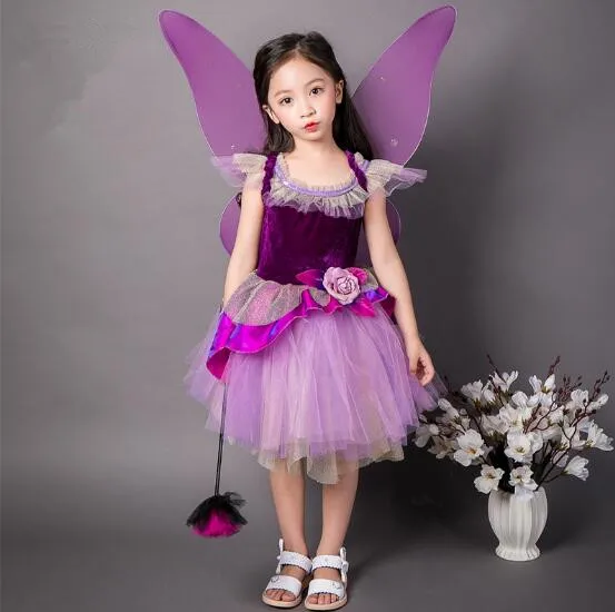 Girls Butterfly Fairy Pirate Vampire Princess Costume Halloween Party Dress Masquerade Clothes Children's performance costumes
Girls Butterfly Fairy Pirate Vampire Princess Costume Halloween Party Dress Masquerade Clothes Children's performance costumes