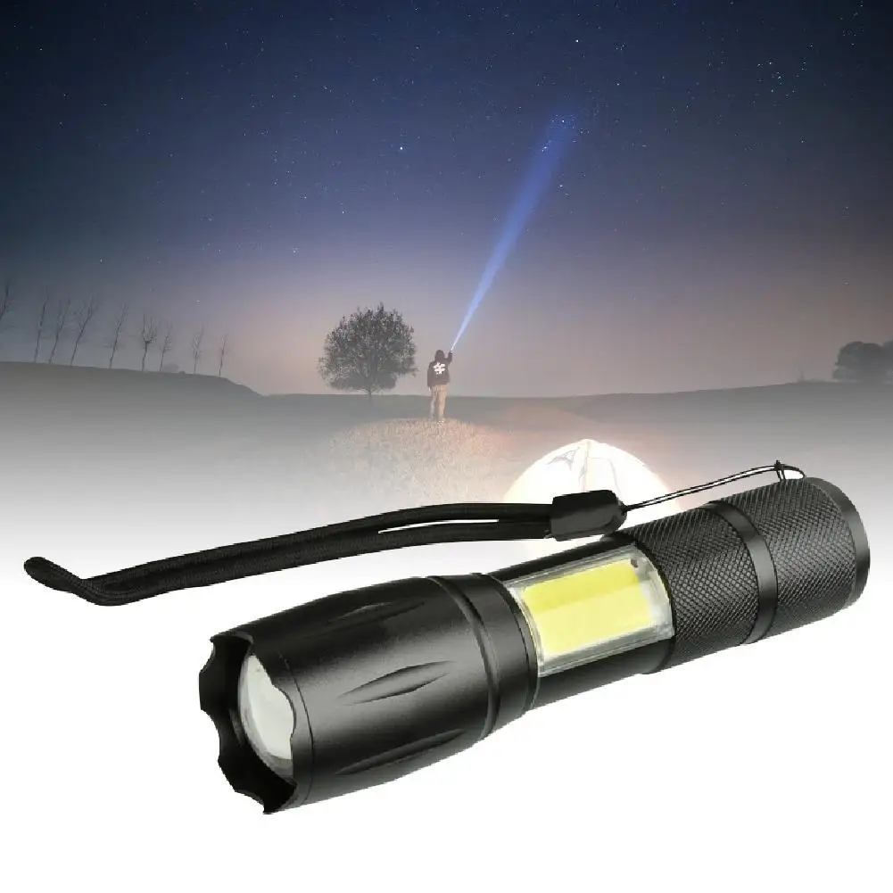Mini LED Flashlight 8000 LM Zoomable Torch T6 LED 4 Modes Portable 18650 Battery Torch Focus Lamp For Cycling daily use
Mini LED Flashlight 8000 LM Zoomable Torch T6 LED 4 Modes Portable 18650 Battery Torch Focus Lamp For Cycling daily use