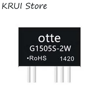 G1505S-2W dc-dc power module 15V to dual output 5V isolation 6000v step-down dcdc converter switching power
G1505S-2W dc-dc power module 15V to dual output 5V isolation 6000v step-down dcdc converter switching power