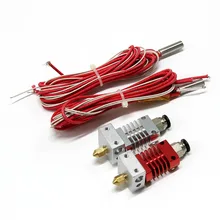 3D Printer Parts 3D Full Metal J-head Hotend Extruder Kit 1.75 0.4mm Nozzle CR8 CR10 EM88
3D Printer Parts 3D Full Metal J-head Hotend Extruder Kit 1.75 0.4mm Nozzle CR8 CR10 EM88