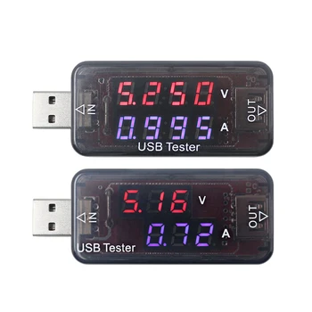 USB charger Battery Tester Monitor 3.3-30V 0-5A USB Tester Digital DC Voltage Current Meter Phone Charging Monitor
USB charger Battery Tester Monitor 3.3-30V 0-5A USB Tester Digital DC Voltage Current Meter Phone Charging Monitor