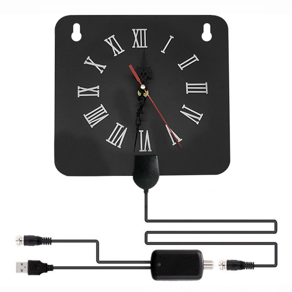 Indoor Digital TV Antenna Alarm Clock Style With Signal Amplifier Booster Receive Free Towers Broadcast HDTV Antenna
Indoor Digital TV Antenna Alarm Clock Style With Signal Amplifier Booster Receive Free Towers Broadcast HDTV Antenna