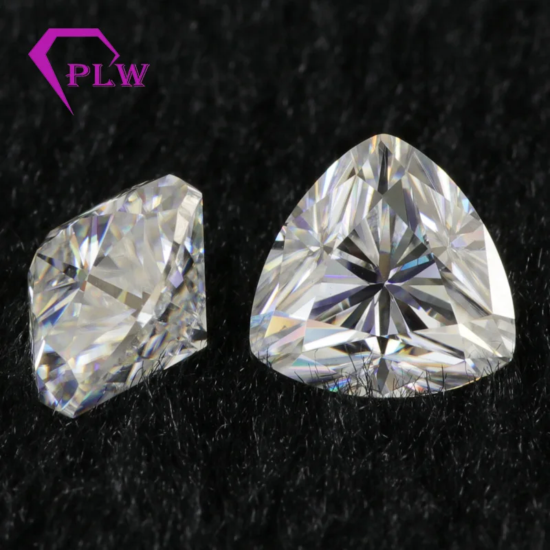 

Wholesale price trillion moissanite 0.4 carat 4.5 mm D color lab grown for bracelet ring chain earring from Provence jewelry