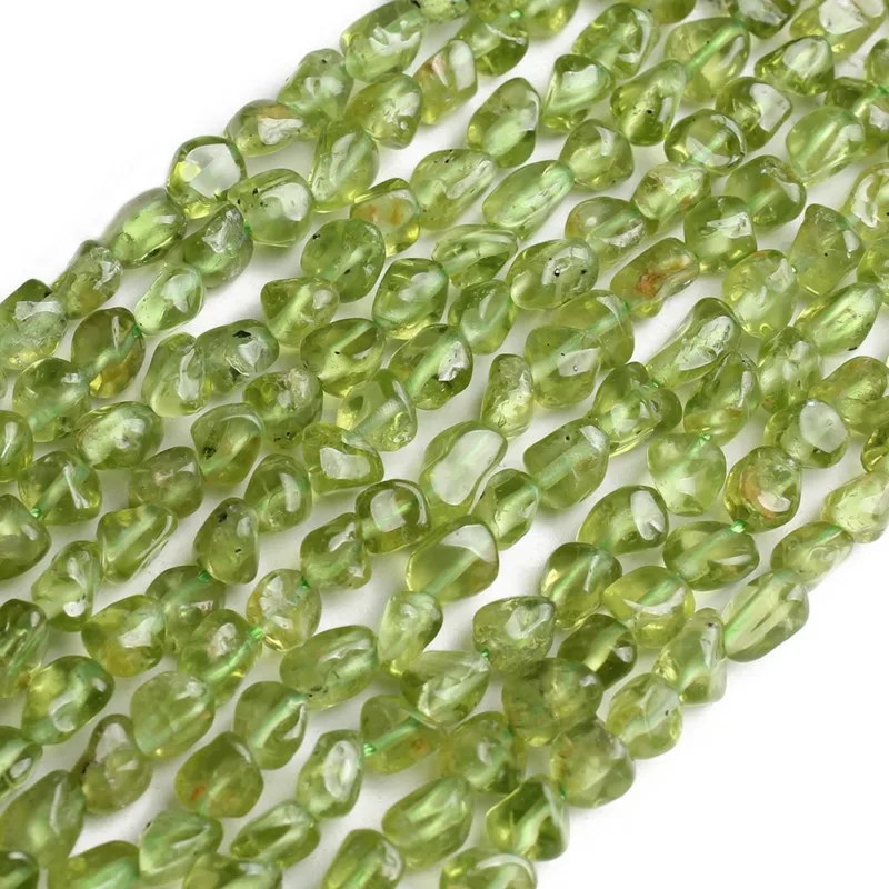 6-8mm Natural Stone Beads Irregular Green Peridot Stone Beads For Jewelry Making Bracelet Necklace 15inches
6-8mm Natural Stone Beads Irregular Green Peridot Stone Beads For Jewelry Making Bracelet Necklace 15inches
