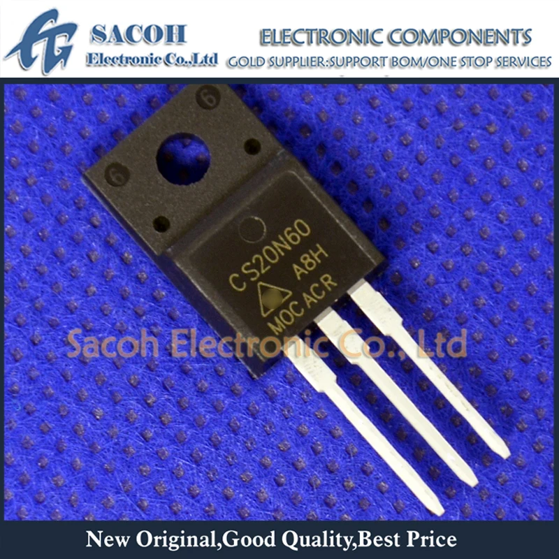 Free Shipping 10Pcs CS20N60 CS20N60F CS20N65 CS20N65F TO-220/TO-220F 20A 600V Power MOSFET Transistor
Free Shipping 10Pcs CS20N60 CS20N60F CS20N65 CS20N65F TO-220/TO-220F 20A 600V Power MOSFET Transistor
