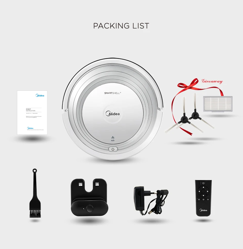 Global Version Smart Robot Vacuum Cleaner of Large capacity With Automatic Navigation and Powerful Suction 14 Global Version Smart Robot Vacuum Cleaner of Large capacity With Automatic Navigation and Powerful Suction 19