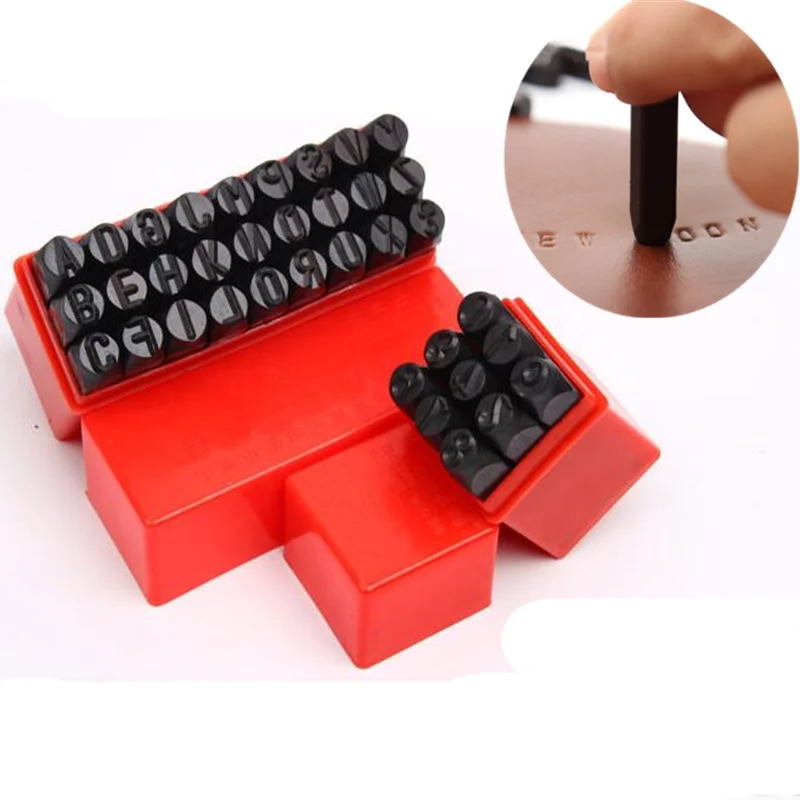 9pcs - 27pcs Alphabet and Number Stamp Punch Set Steel Stamp with storage box case Leather craft tool Scrapbook Stamp
9pcs - 27pcs Alphabet and Number Stamp Punch Set Steel Stamp with storage box case Leather craft tool Scrapbook Stamp