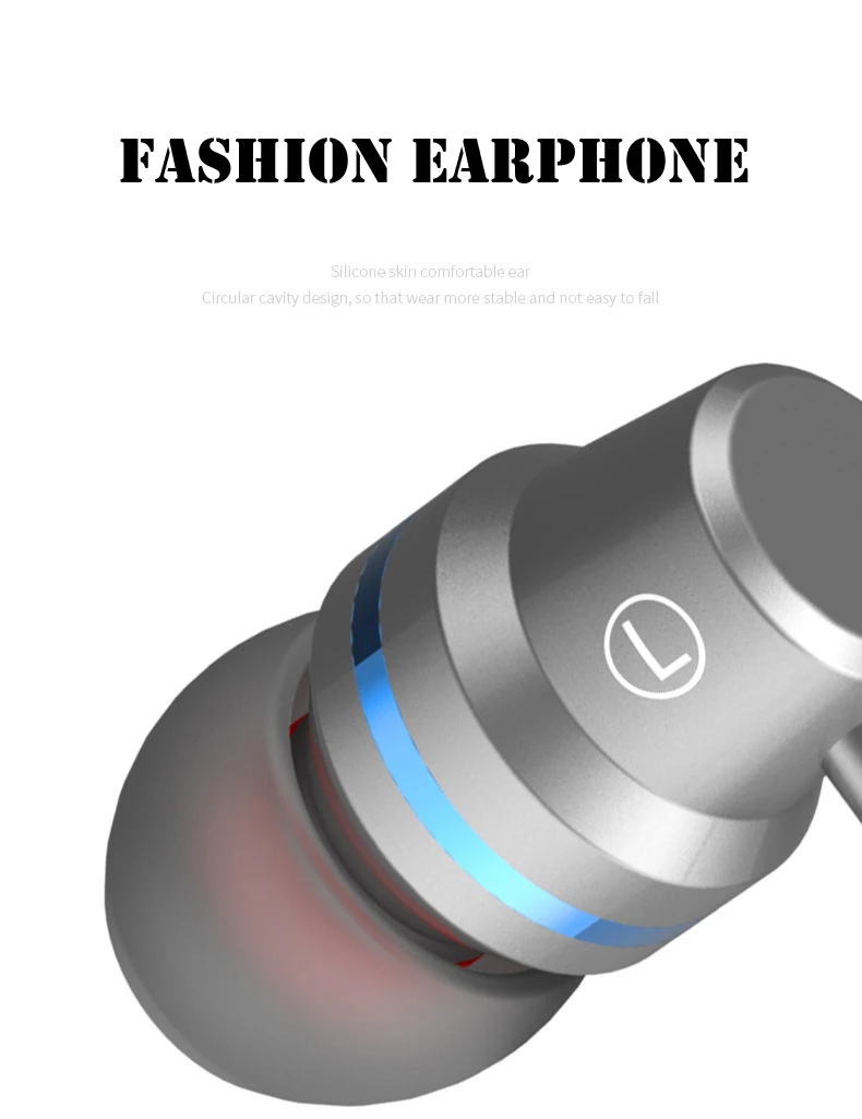3D Stereo Metal Earphone Headphones Headsets Bass with Microphone for iPhone Samsung Xiaomi Music MP3 MP4 Android Mobile Phone 3D Stereo Metal Earphone Headphones Headsets Bass with Microphone for iPhone Samsung Xiaomi Music MP3 MP4 Android Mobile Phone