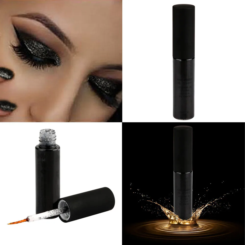 Perfect Waterproof Glitter Liquid Eyeliner long lasting makeup easy outline water-tighperfect line thickening effect Tube Vides
Perfect Waterproof Glitter Liquid Eyeliner long lasting makeup easy outline water-tighperfect line thickening effect Tube Vides