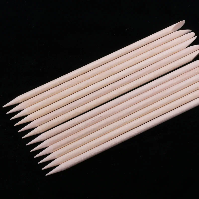 NEWBY 100 Pcs/pack Dual-ended Nail Art Cuticle Pusher Remover Wood Stick Pusher Remover Manicure Pedicure Care Tools
NEWBY 100 Pcs/pack Dual-ended Nail Art Cuticle Pusher Remover Wood Stick Pusher Remover Manicure Pedicure Care Tools
