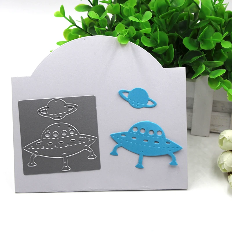 2018 New Space Ship UFO Metal Cutting Dies Stencils for DIY Scrapbooking/photo album Decorative Embossing DIY Paper Cards Craft
2018 New Space Ship UFO Metal Cutting Dies Stencils for DIY Scrapbooking/photo album Decorative Embossing DIY Paper Cards Craft
