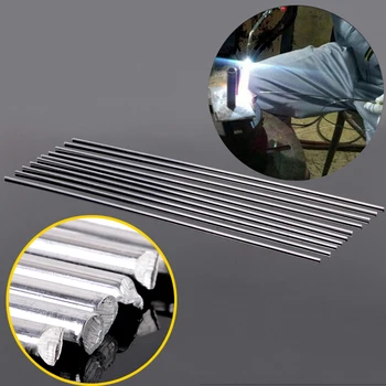 10pcs Silver Aluminium Welding Rod Tig Soldering Brazing Rods with Corrosion Resistance 3.2mmx450mm
10pcs Silver Aluminium Welding Rod Tig Soldering Brazing Rods with Corrosion Resistance 3.2mmx450mm