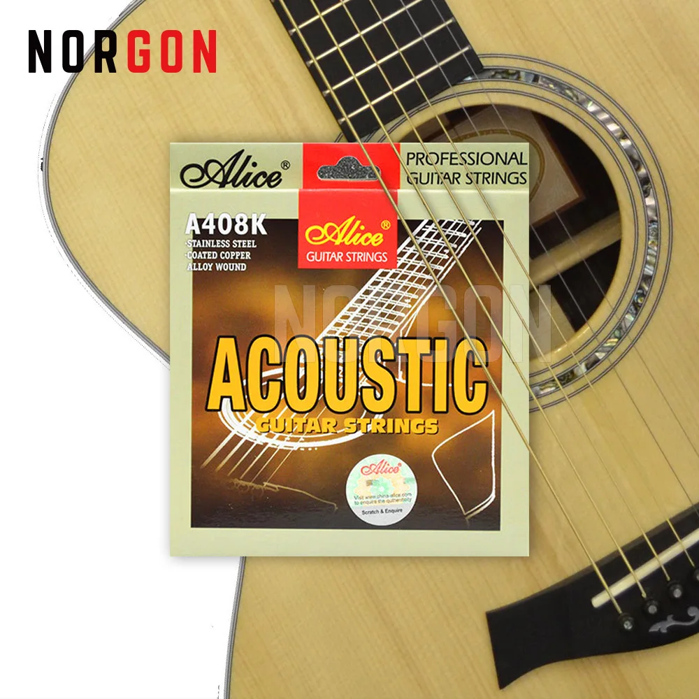 Alice Acoustic Guitar Strings 6-string Accessories Musical Instruments Steel Core Silver-Plated Alloy Wound A408K
Alice Acoustic Guitar Strings 6-string Accessories Musical Instruments Steel Core Silver-Plated Alloy Wound A408K