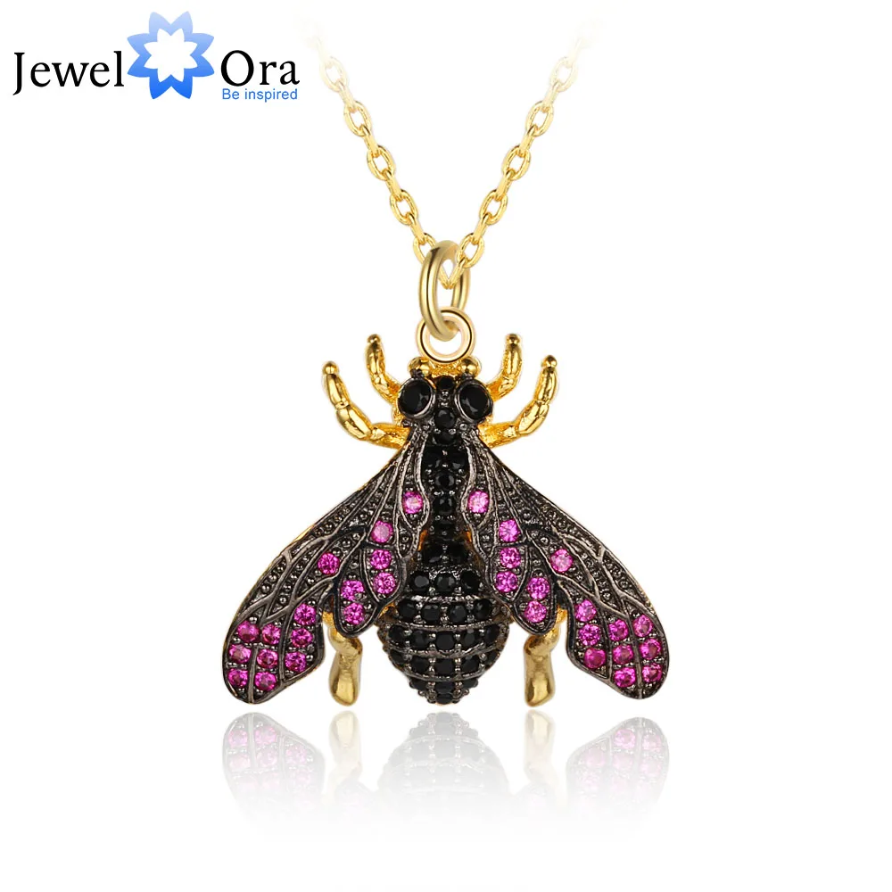 Cubic Zirconia Necklace&Pendants Bee Insect Animal Cute Jewelry For Women Dress Coat Decoration Hot Sale(jewelora NE102782) 
Cubic Zirconia Necklace&Pendants Bee Insect Animal Cute Jewelry For Women Dress Coat Decoration Hot Sale(jewelora NE102782)