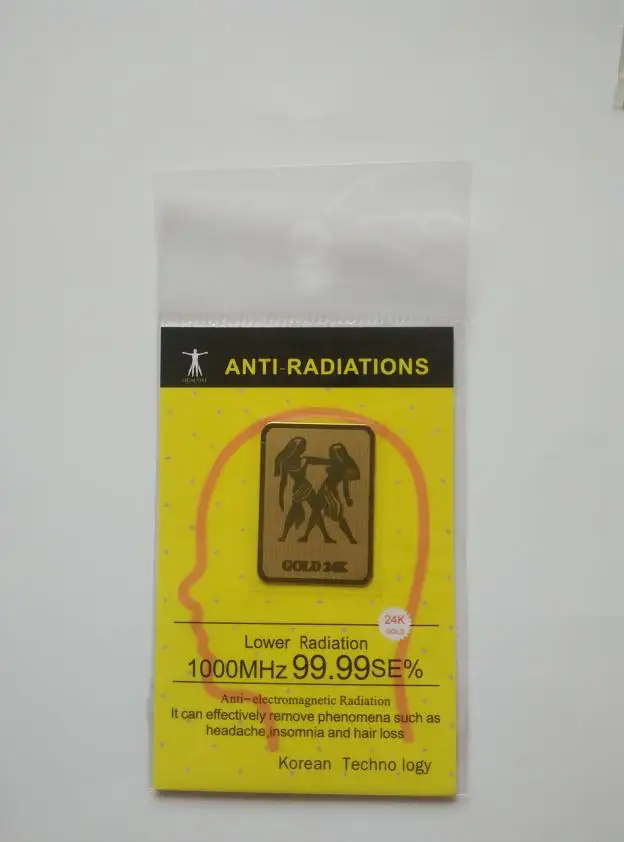 Wholesale -zodiac 24K gold mobile phone anti radiation sticker (12 constellation) 300pcs/bag anti radiation chip free shipping
Wholesale -zodiac 24K gold mobile phone anti radiation sticker (12 constellation) 300pcs/bag anti radiation chip free shipping