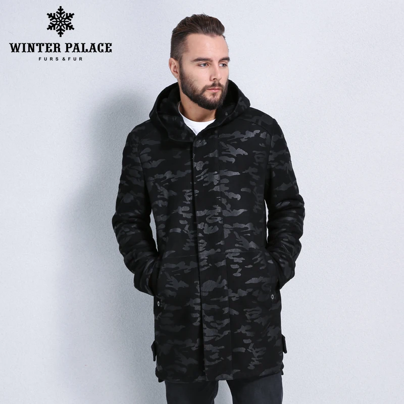 Hooded men's winter fur coat fashion fur overcoat men Winter warmth sheepskin coats men
Hooded men's winter fur coat fashion fur overcoat men Winter warmth sheepskin coats men