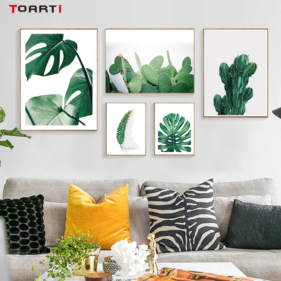 Modern Green Tropical Plant Leaves Canvas Painting Wall Art Posters And Prints Nordic Wall Pictures For Living Room No Frame
Modern Green Tropical Plant Leaves Canvas Painting Wall Art Posters And Prints Nordic Wall Pictures For Living Room No Frame