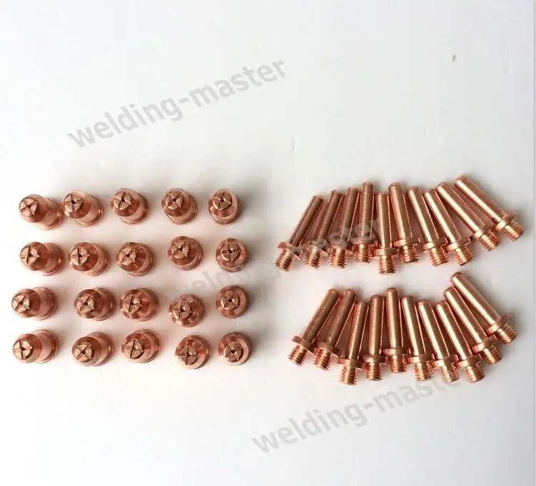 Free shipping welding plasma cutting torch consumable JG-60 Electrode 20 pcs and tips 20pcs
Free shipping welding plasma cutting torch consumable JG-60 Electrode 20 pcs and tips 20pcs
