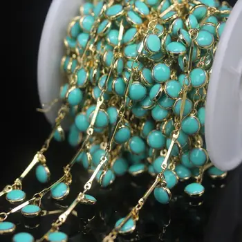 5Meter/Lot Blue Lampwork Beaded Gold Plated Healing Necklace Rosary Chains,Enamel Glass Coin Bead Chain Chokers Crafts Jewelry
5Meter/Lot Blue Lampwork Beaded Gold Plated Healing Necklace Rosary Chains,Enamel Glass Coin Bead Chain Chokers Crafts Jewelry