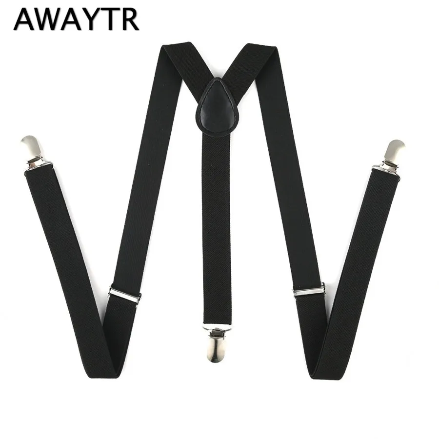 AWAYTR Men's Braces 2.5cm Width Unisex Army Green/Black Suspenders 2018 New Adjustable Casual Leather Suspender Belt for Wedding
AWAYTR Men's Braces 2.5cm Width Unisex Army Green/Black Suspenders 2018 New Adjustable Casual Leather Suspender Belt for Wedding
