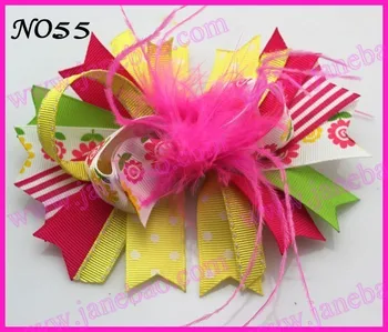 free shipping 60pcs NEWEST 4.5'' feather hair bows fashion boutique girl boutique hair bows Animal print ribbon bows
free shipping 60pcs NEWEST 4.5'' feather hair bows fashion boutique girl boutique hair bows Animal print ribbon bows