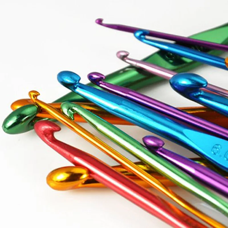 Economical 14Pcs/Set Crocheting Needle Tool Metal Aluminum Colored Crochet Sweater Knitting ds99
Economical 14Pcs/Set Crocheting Needle Tool Metal Aluminum Colored Crochet Sweater Knitting ds99