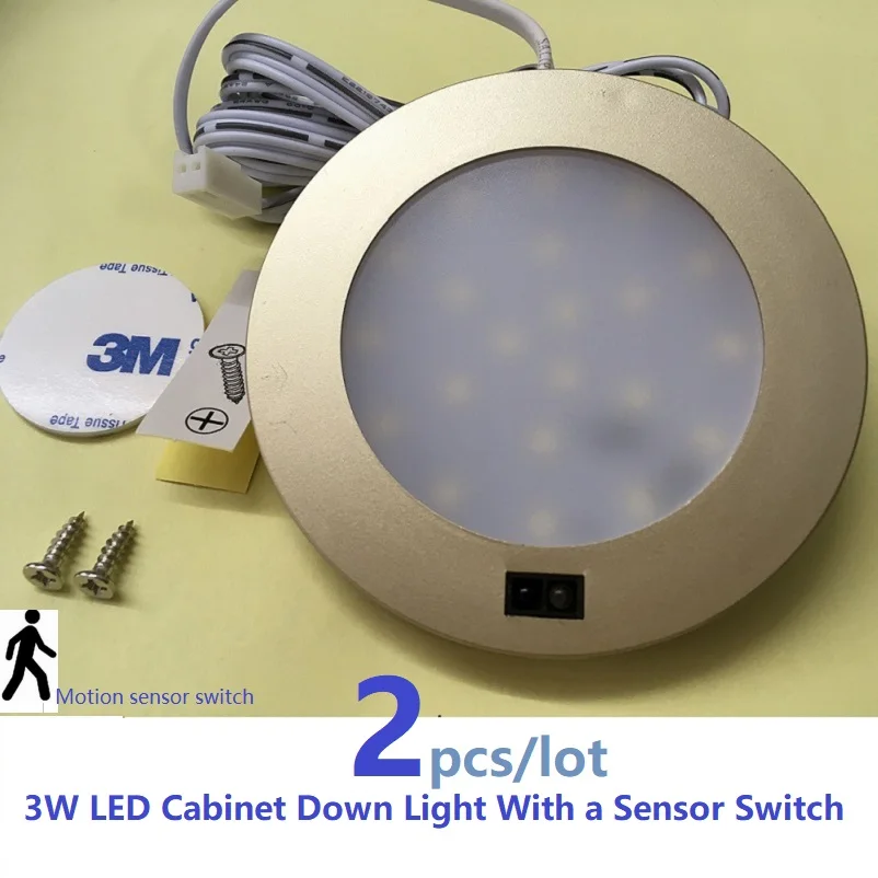 2pcs/lot 12V DC 3w LED Cabinet Down Lights Motion Sensor Switch Ceiling Dome Lamp for RV Campervan Trailer Automotive Boat/Yacht
2pcs/lot 12V DC 3w LED Cabinet Down Lights Motion Sensor Switch Ceiling Dome Lamp for RV Campervan Trailer Automotive Boat/Yacht
