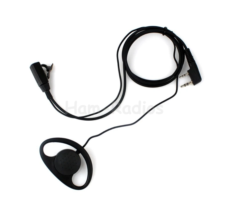 2 Pin PTT Earpiece MIC for QUANSHENG WOUXUN TYT BAOFENG UV5R 888S KENWOOD Two Way Radio New Black
2 Pin PTT Earpiece MIC for QUANSHENG WOUXUN TYT BAOFENG UV5R 888S KENWOOD Two Way Radio New Black