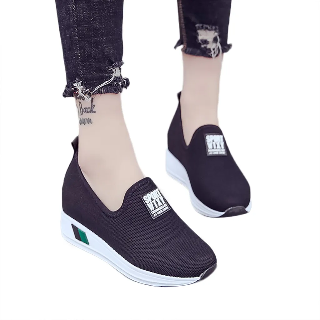 SAGACE Women Loafer Sneakers Wedges Soft Casual Sport Ladies Shoe Comfort Fashion Spring Summer Women Shoes Casual Designer
SAGACE Women Loafer Sneakers Wedges Soft Casual Sport Ladies Shoe Comfort Fashion Spring Summer Women Shoes Casual Designer