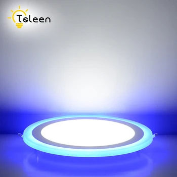 TSLEEN Dimming LED Recessed Panel Light Colorful 5W 9W 16W RGB Ceiling Lamp Round Square Lighting Downlight + 24-Key Controller
TSLEEN Dimming LED Recessed Panel Light Colorful 5W 9W 16W RGB Ceiling Lamp Round Square Lighting Downlight + 24-Key Controller