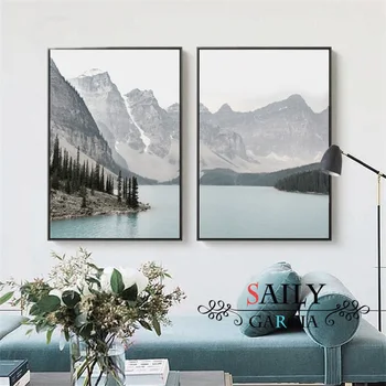 Nordic Landscape Mountain Lake Canvas Paintings Home Decoration Living Room Wall Art Pictures Nature Scenery Posters and Prints
Nordic Landscape Mountain Lake Canvas Paintings Home Decoration Living Room Wall Art Pictures Nature Scenery Posters and Prints