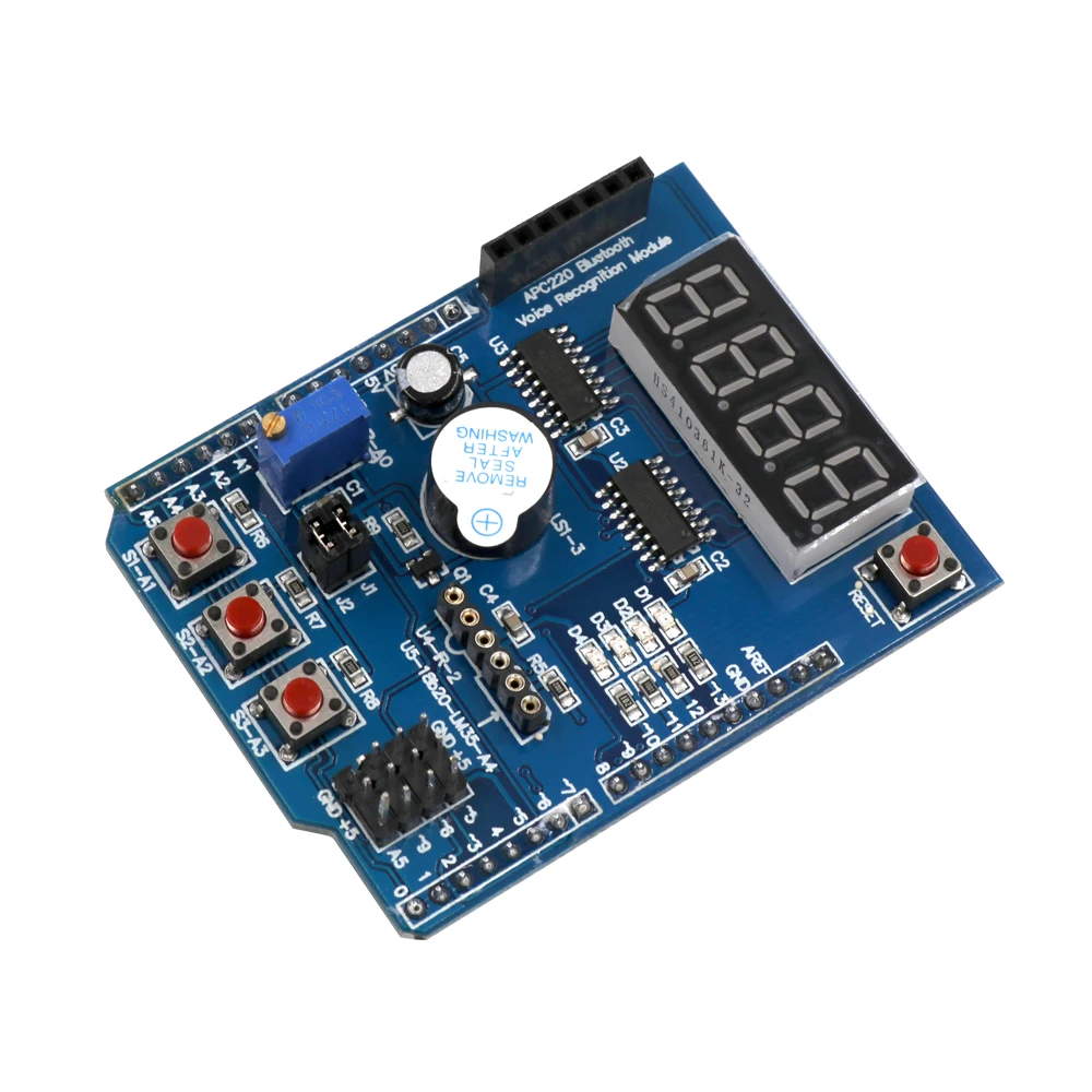 Multi-Function Shield ProtoShield Multi-functional Expansion Board Sensor Shield Module For Arduino
Multi-Function Shield ProtoShield Multi-functional Expansion Board Sensor Shield Module For Arduino