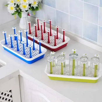 Baby Bottle Drying Rack Kitchen Storage Prateleira Plastic Cup Holder Bottle Rack Drain Water Control Bracket Drainboard
Baby Bottle Drying Rack Kitchen Storage Prateleira Plastic Cup Holder Bottle Rack Drain Water Control Bracket Drainboard