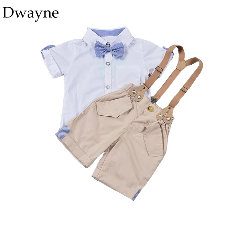 Summer Baby Boys Suit Kids Boys Clothes Set for Wedding Party Infant Baby Costumes Cotton Short Sleeve Shirt + Bib Short 3 Years
Summer Baby Boys Suit Kids Boys Clothes Set for Wedding Party Infant Baby Costumes Cotton Short Sleeve Shirt + Bib Short 3 Years