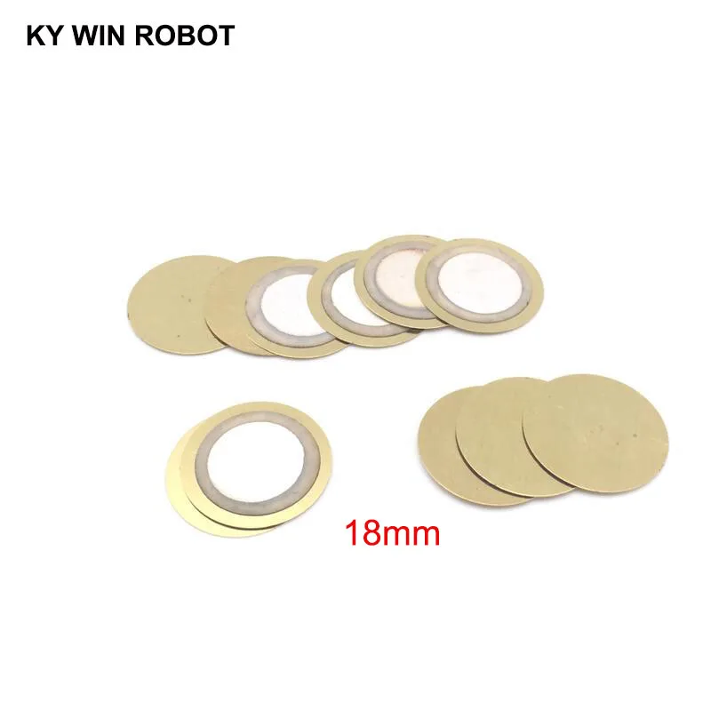 100 Pcs/Lot Piezoelectric Piezo Ceramic Wafer Plate Buzzer Loudspeaker Dia 18mm For Arduino Diy
100 Pcs/Lot Piezoelectric Piezo Ceramic Wafer Plate Buzzer Loudspeaker Dia 18mm For Arduino Diy