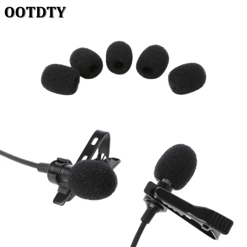 OOTDTY 5X Round Ball Lavalier Microphone Foam Windscreen Sponge Windshields 6mm Opening
OOTDTY 5X Round Ball Lavalier Microphone Foam Windscreen Sponge Windshields 6mm Opening
