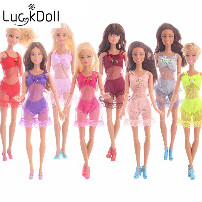 Luckdoll Hot 1/6 doll Doll summer harness Nightdress A three-piece best children's doll clothes
Luckdoll Hot 1/6 doll Doll summer harness Nightdress A three-piece best children's doll clothes
