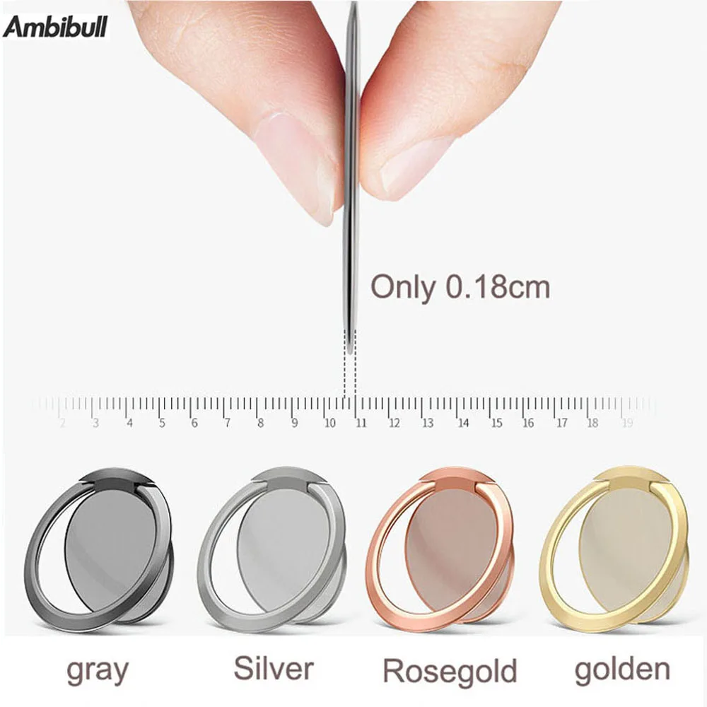 Ambibull Ultra thin 360 Degrees Rotation Ring Holder for Your Phone Compatible Car Magnetic Mount
Ambibull Ultra thin 360 Degrees Rotation Ring Holder for Your Phone Compatible Car Magnetic Mount