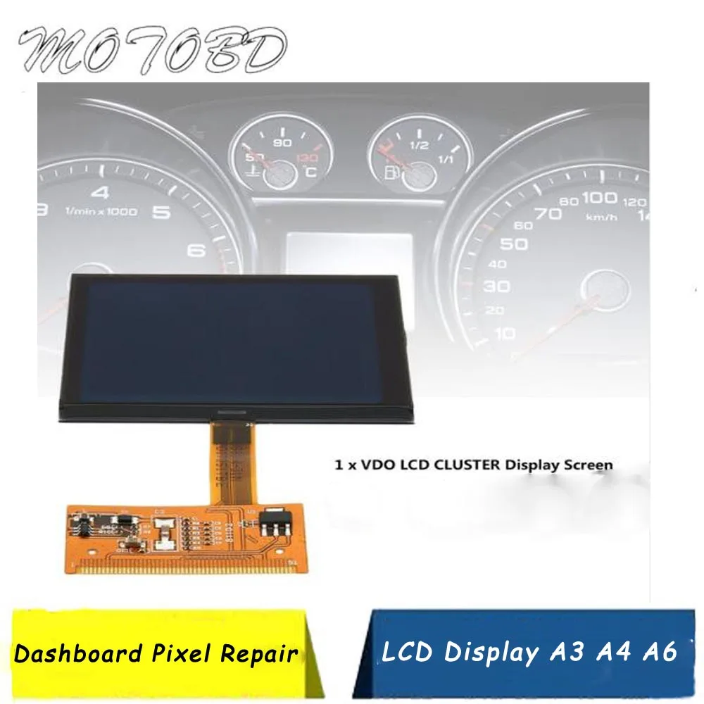 New TT LCD Display Screen for TT Jaeger New VDO FIS Cluster LCD Display Screen for Aud A3 A4 A6
New TT LCD Display Screen for TT Jaeger New VDO FIS Cluster LCD Display Screen for Aud A3 A4 A6