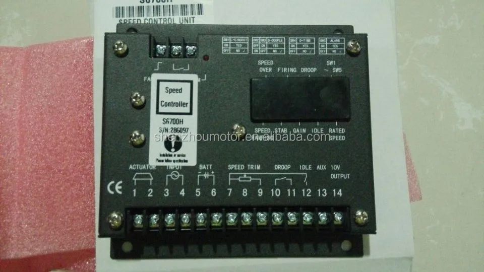Compatible With Original Governor Automatic Speed Controller S6700H