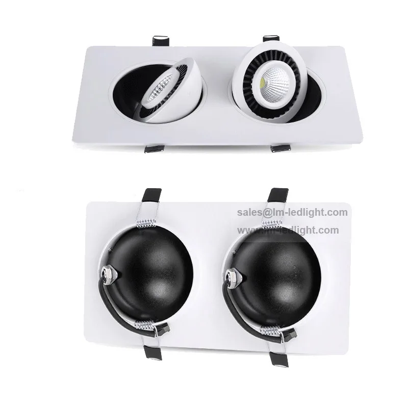 12pcs rotation LED Grille Lamp 18W LED Bean Pot Light AC85-265V Recessed Embeded Wall Light Indoor Commercial Office Lighting
12pcs rotation LED Grille Lamp 18W LED Bean Pot Light AC85-265V Recessed Embeded Wall Light Indoor Commercial Office Lighting